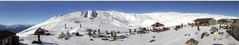 Panorama of Snow Park NZ